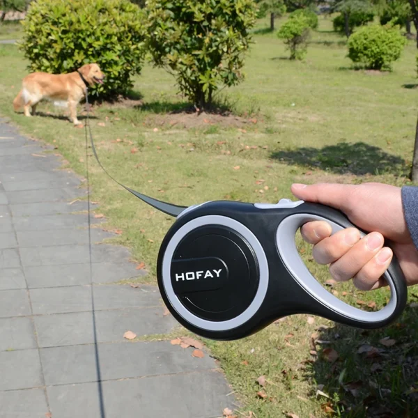 Bicolour Retractable Pet Leash