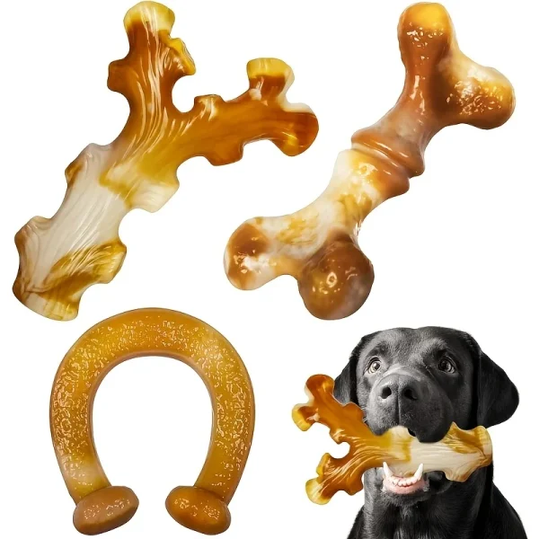 3 Pack Dog  Chew Toys