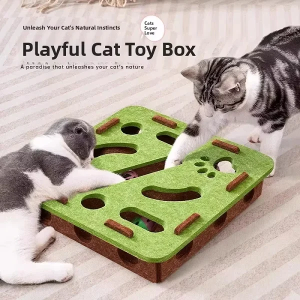 Cat,Toy Felt Puzzle